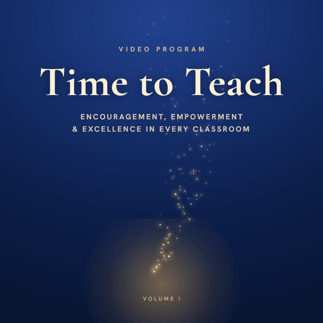 Time to Teach Video Program: Encouragement, Empowerment & Excellence cover